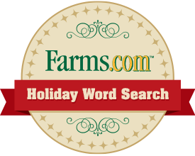 Farms.com Holiday Word Search