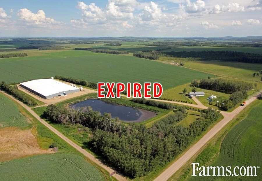 Hog Farm for Sale, Ponoka County, Alberta