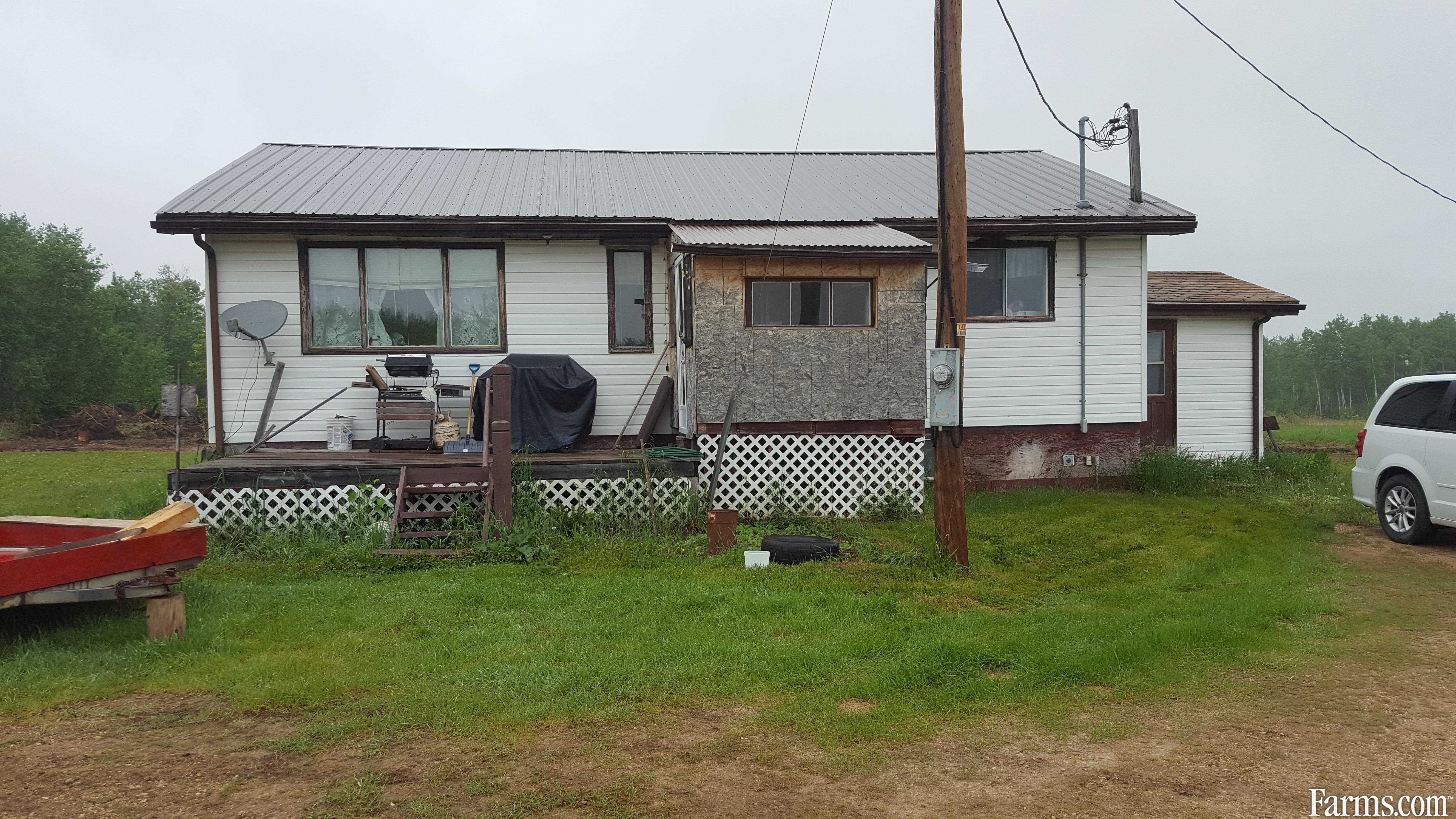 Hobby Farm for Sale, Pine River, Manitoba