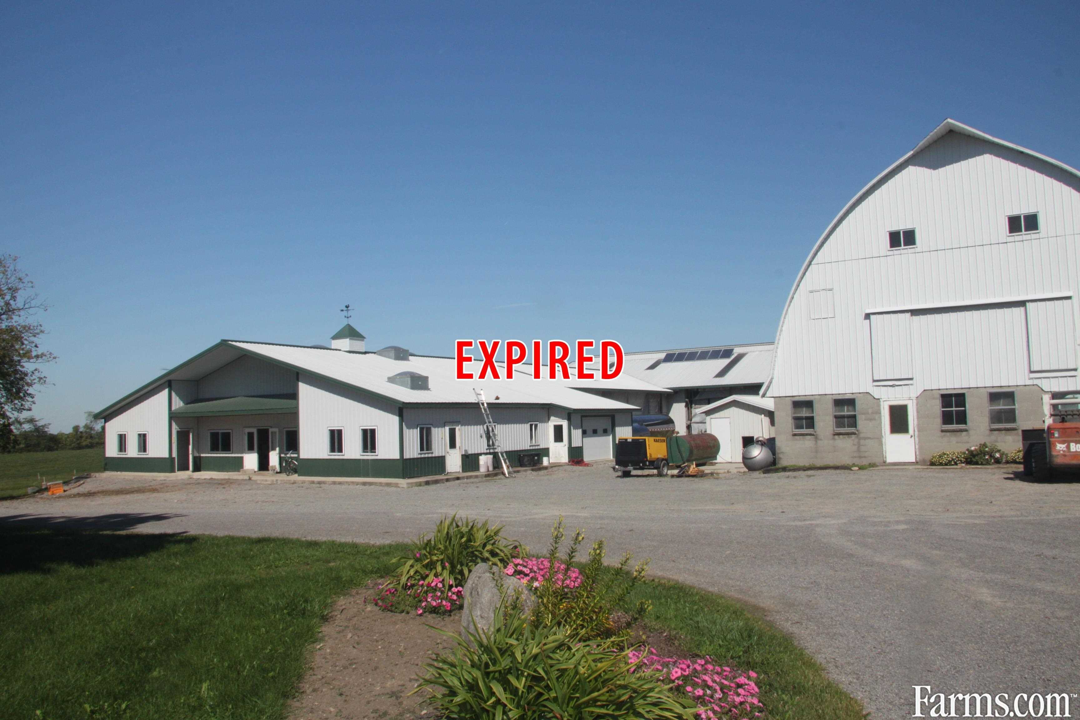 104 Acre Dairy Farm for Sale, Belle Center, Ohio