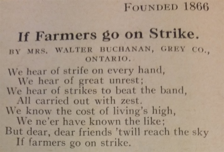 If Farmers go on Strike