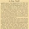 A FAIR TARIFF image 1 